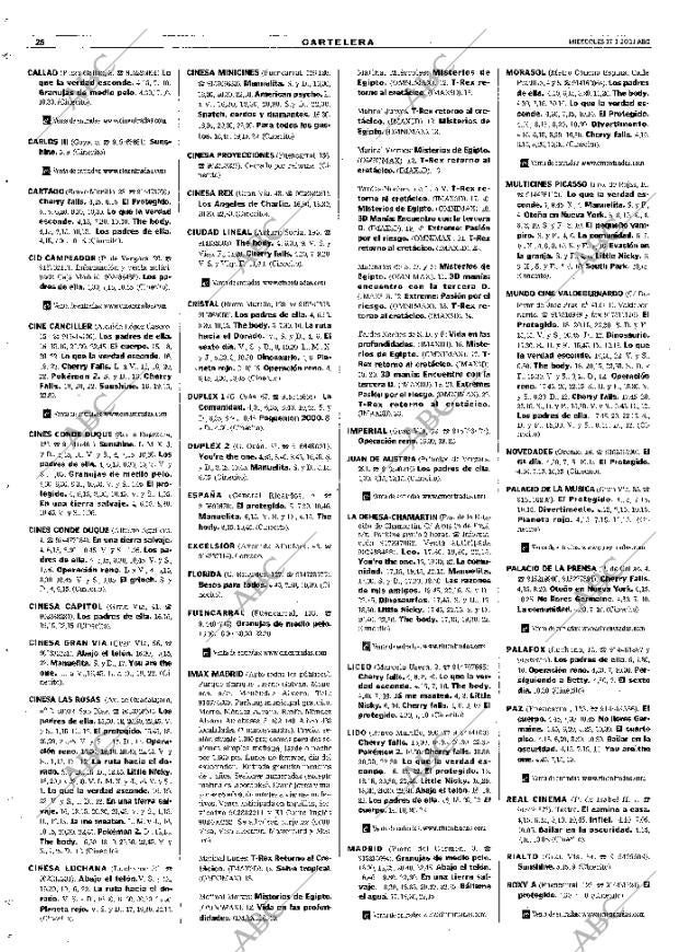 ABC MADRID 17-01-2001 página 114