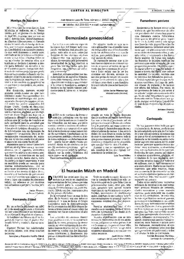ABC MADRID 17-01-2001 página 12