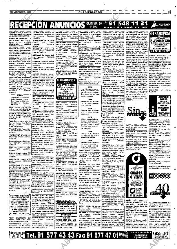 ABC MADRID 17-01-2001 página 121