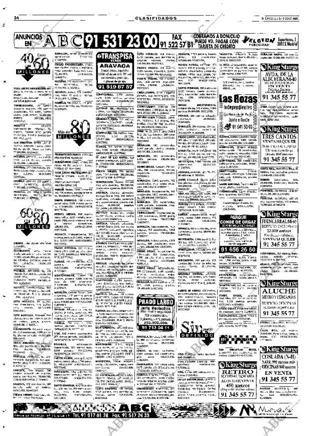 ABC MADRID 17-01-2001 página 122