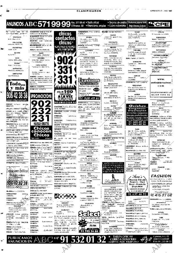 ABC MADRID 17-01-2001 página 128