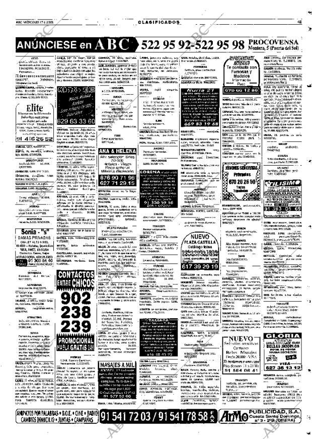 ABC MADRID 17-01-2001 página 129