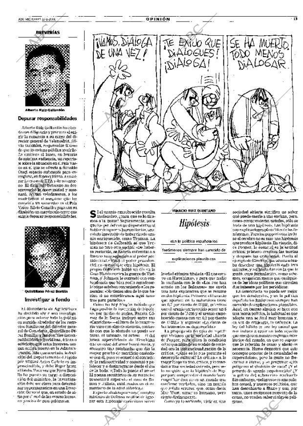 ABC MADRID 17-01-2001 página 13