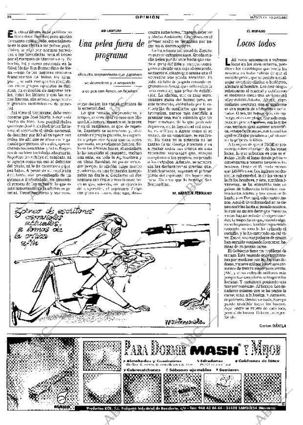 ABC MADRID 17-01-2001 página 14