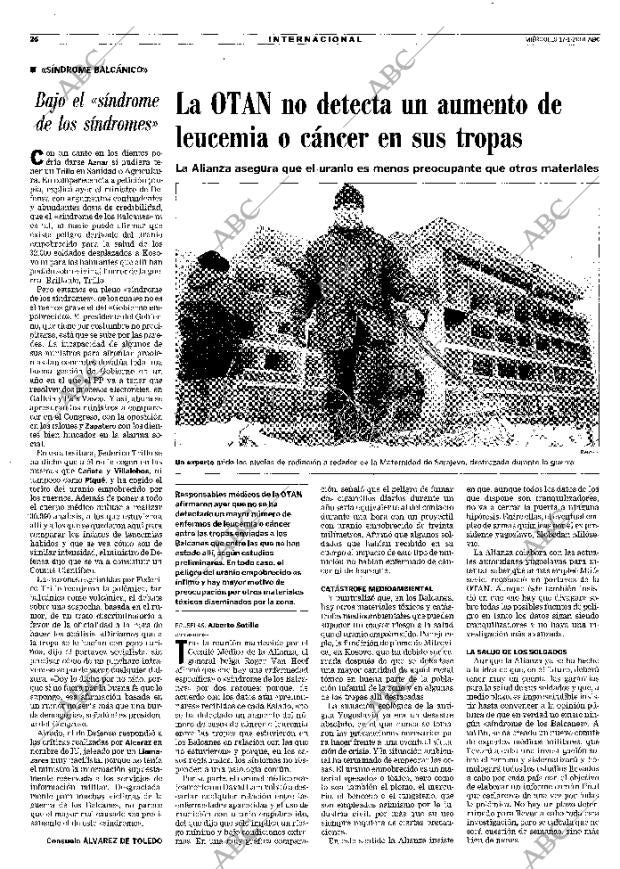 ABC MADRID 17-01-2001 página 26