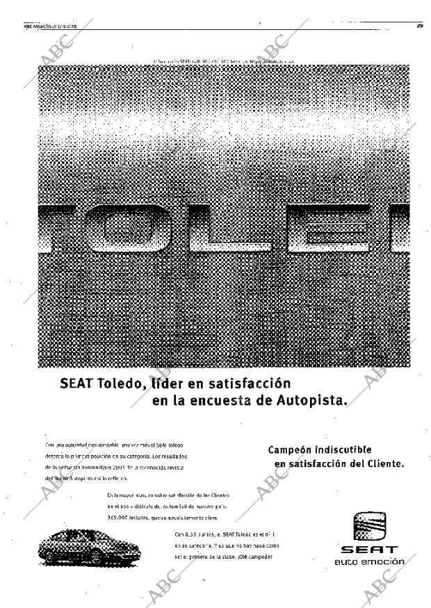 ABC MADRID 17-01-2001 página 29