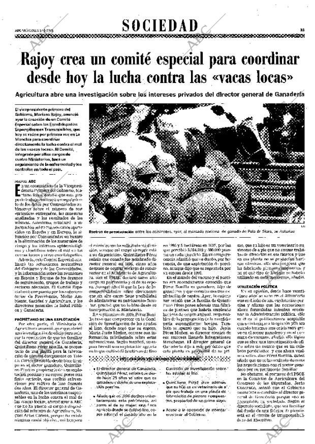 ABC MADRID 17-01-2001 página 33