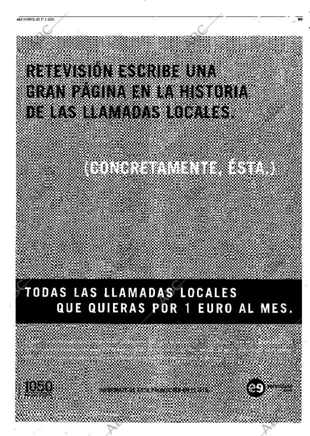 ABC MADRID 17-01-2001 página 49