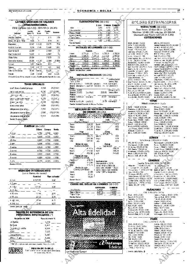 ABC MADRID 17-01-2001 página 57