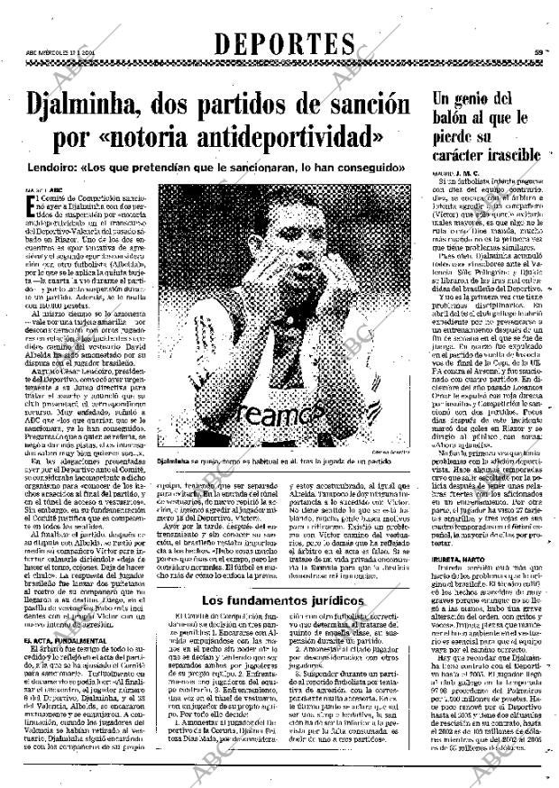 ABC MADRID 17-01-2001 página 59