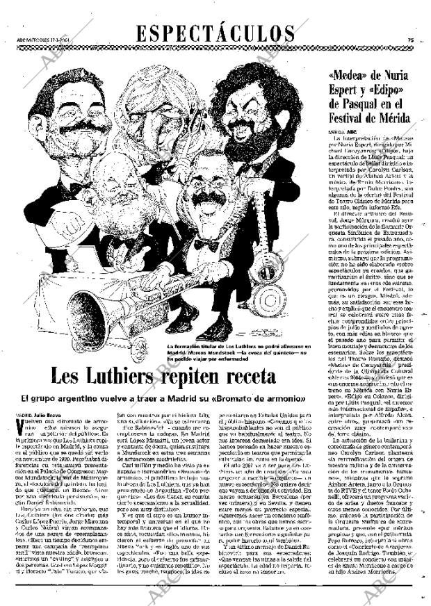 ABC MADRID 17-01-2001 página 75