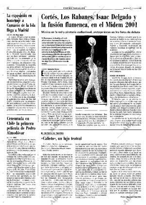 ABC MADRID 17-01-2001 página 76