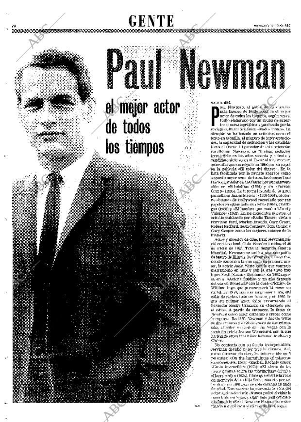 ABC MADRID 17-01-2001 página 78