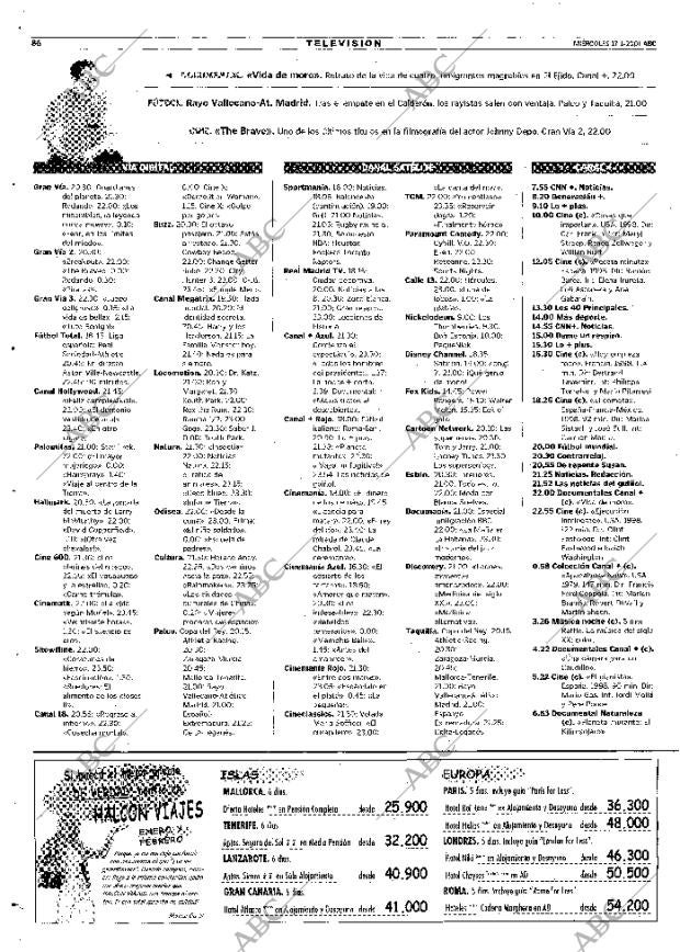ABC MADRID 17-01-2001 página 86