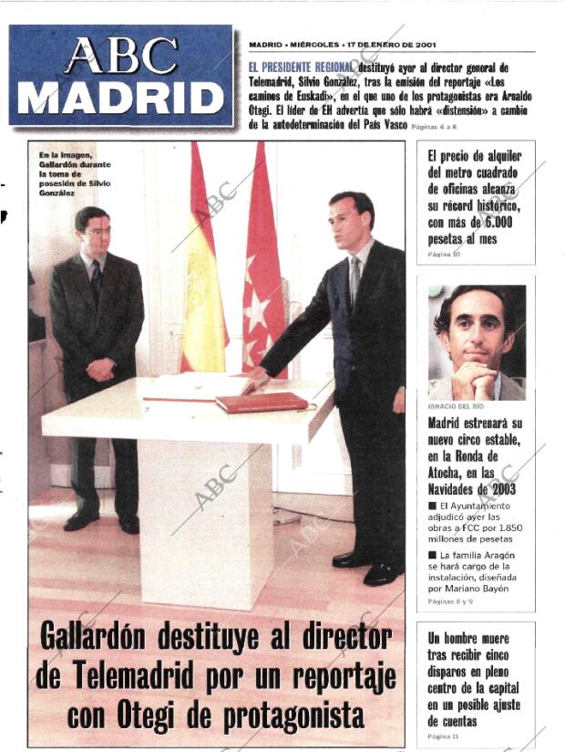 ABC MADRID 17-01-2001 página 89