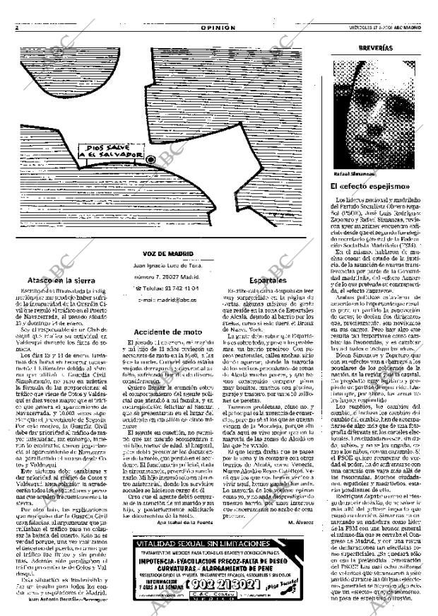 ABC MADRID 17-01-2001 página 90