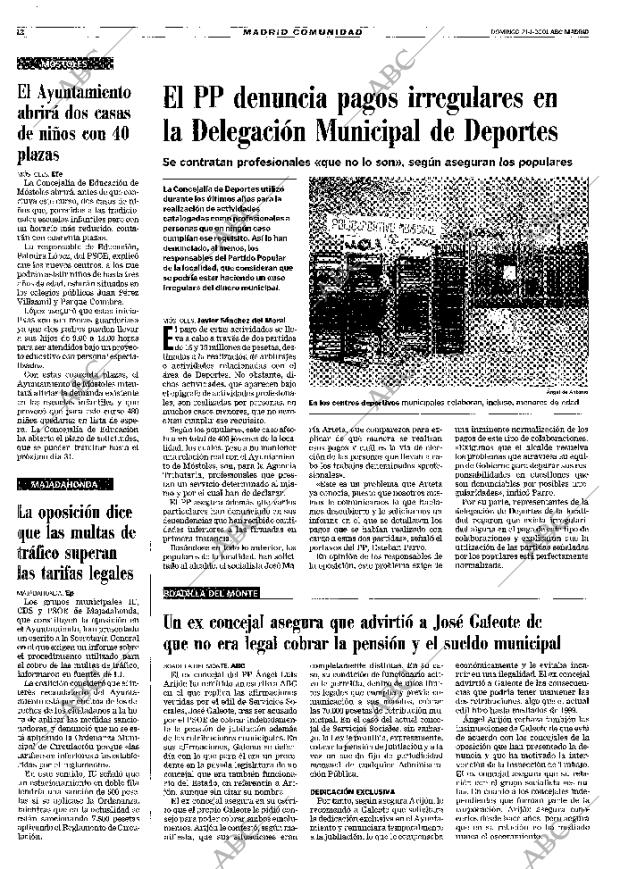 ABC MADRID 21-01-2001 página 100