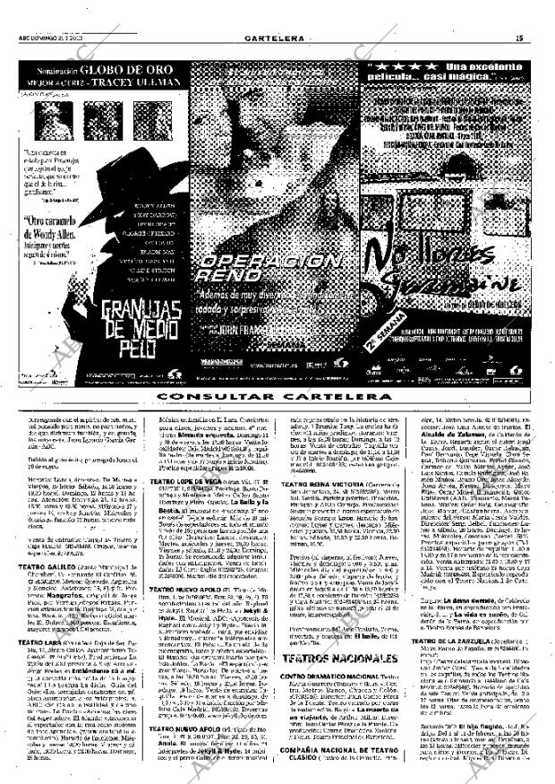 ABC MADRID 21-01-2001 página 103