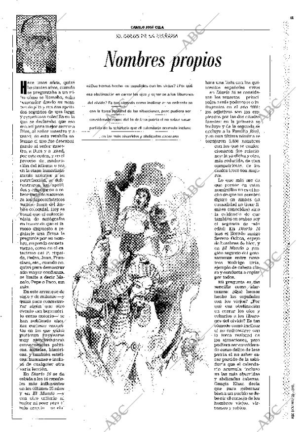 ABC MADRID 21-01-2001 página 11