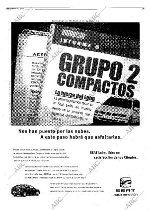 ABC MADRID 21-01-2001 página 27