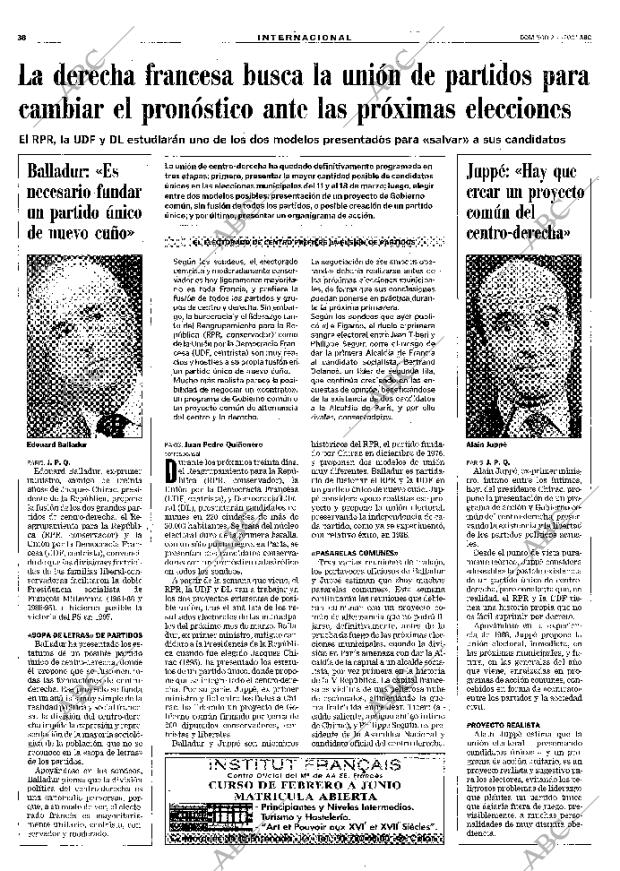 ABC MADRID 21-01-2001 página 38