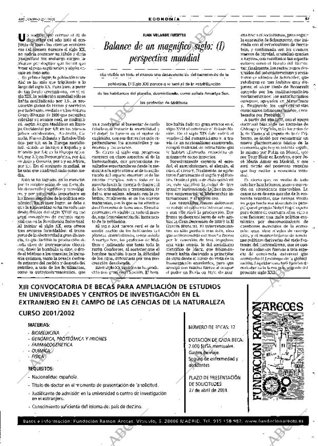 ABC MADRID 21-01-2001 página 57