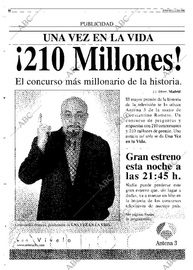 ABC MADRID 21-01-2001 página 82