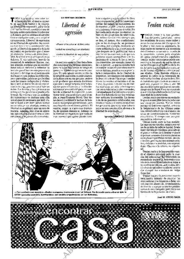 ABC SEVILLA 22-01-2001 página 16