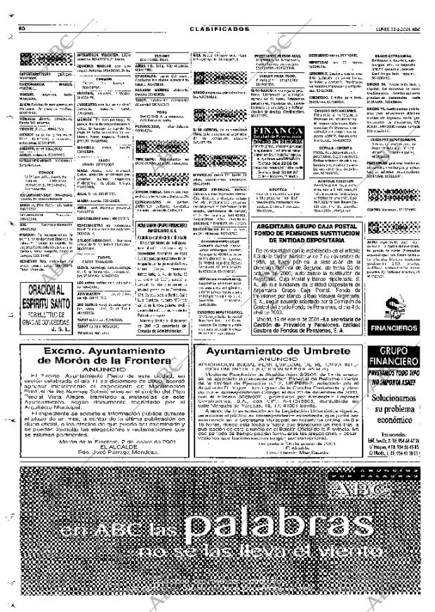ABC SEVILLA 22-01-2001 página 80