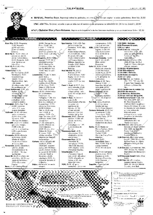 ABC SEVILLA 22-01-2001 página 90