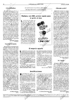 ABC MADRID 23-01-2001 página 10