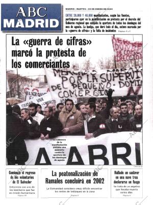 ABC MADRID 23-01-2001 página 85