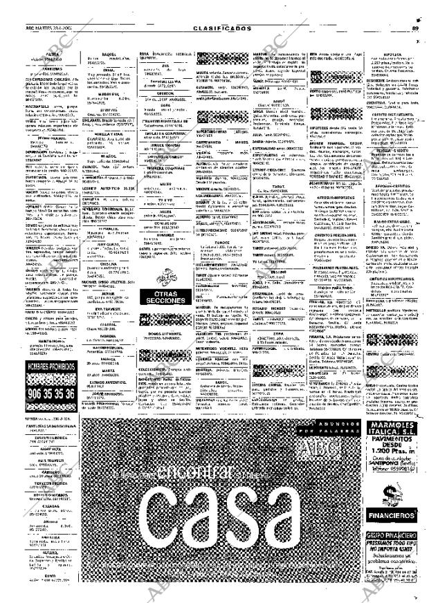 ABC SEVILLA 23-01-2001 página 89