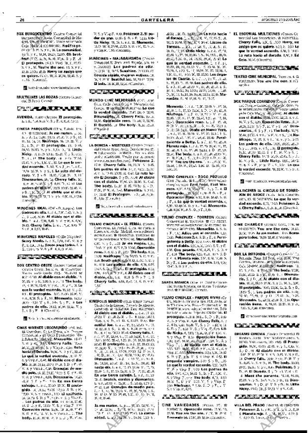 ABC MADRID 24-01-2001 página 110