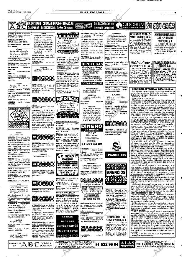 ABC MADRID 24-01-2001 página 123