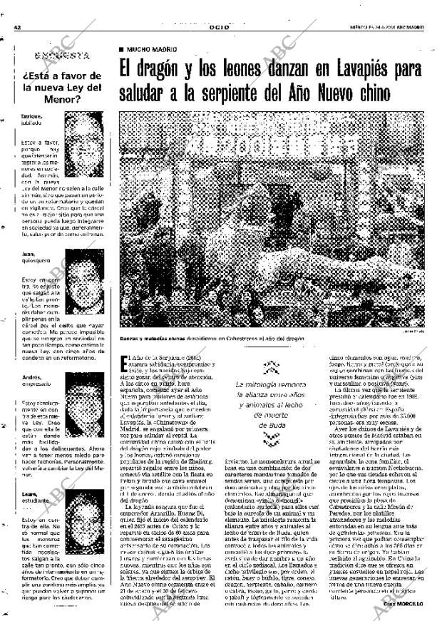 ABC MADRID 24-01-2001 página 126