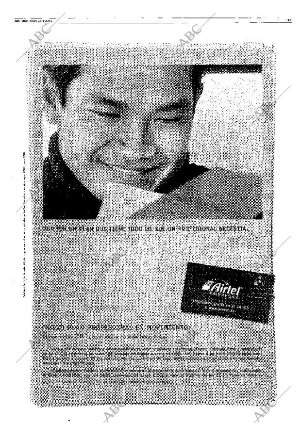 ABC MADRID 24-01-2001 página 27