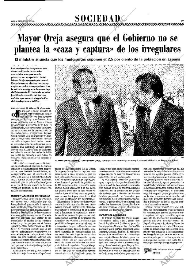 ABC MADRID 24-01-2001 página 37