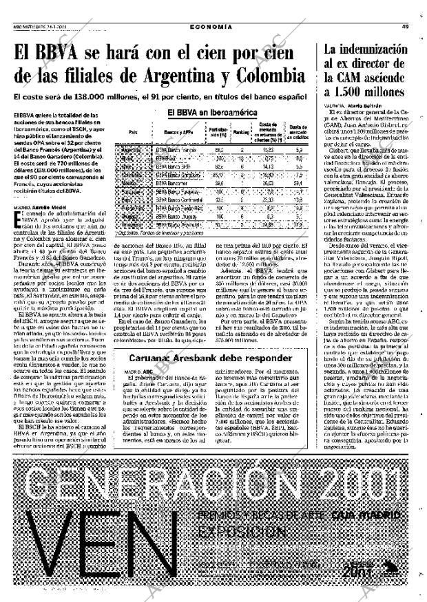 ABC MADRID 24-01-2001 página 49
