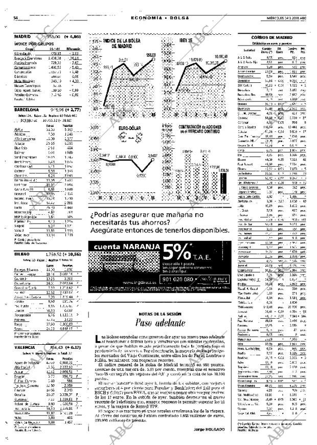 ABC MADRID 24-01-2001 página 54