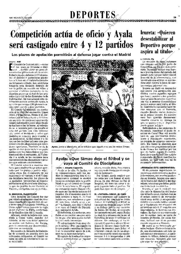ABC MADRID 24-01-2001 página 59