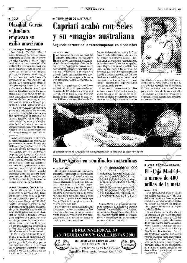ABC MADRID 24-01-2001 página 62
