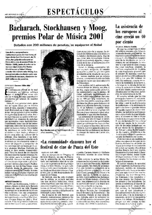 ABC MADRID 24-01-2001 página 71