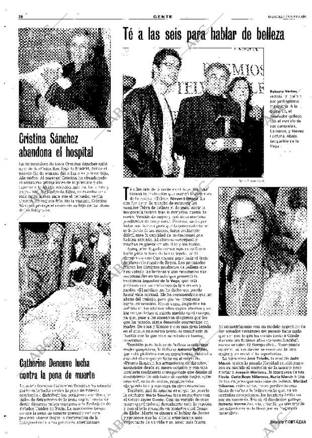 ABC MADRID 24-01-2001 página 76