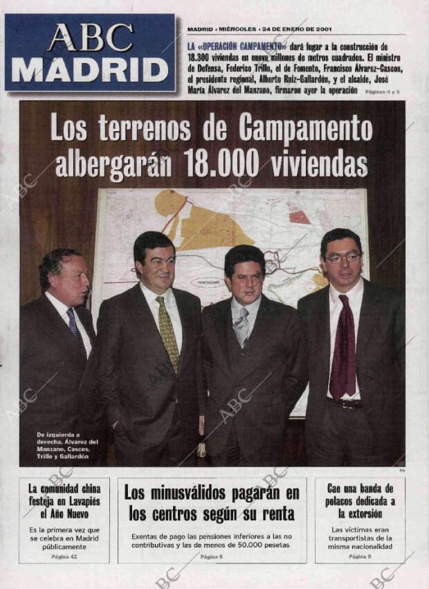 ABC MADRID 24-01-2001 página 85
