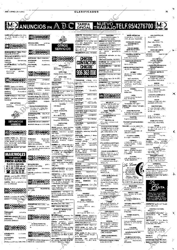 ABC SEVILLA 26-01-2001 página 91