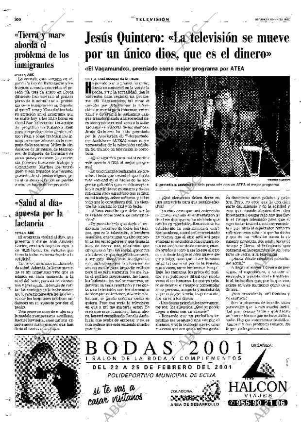 ABC SEVILLA 28-01-2001 página 100