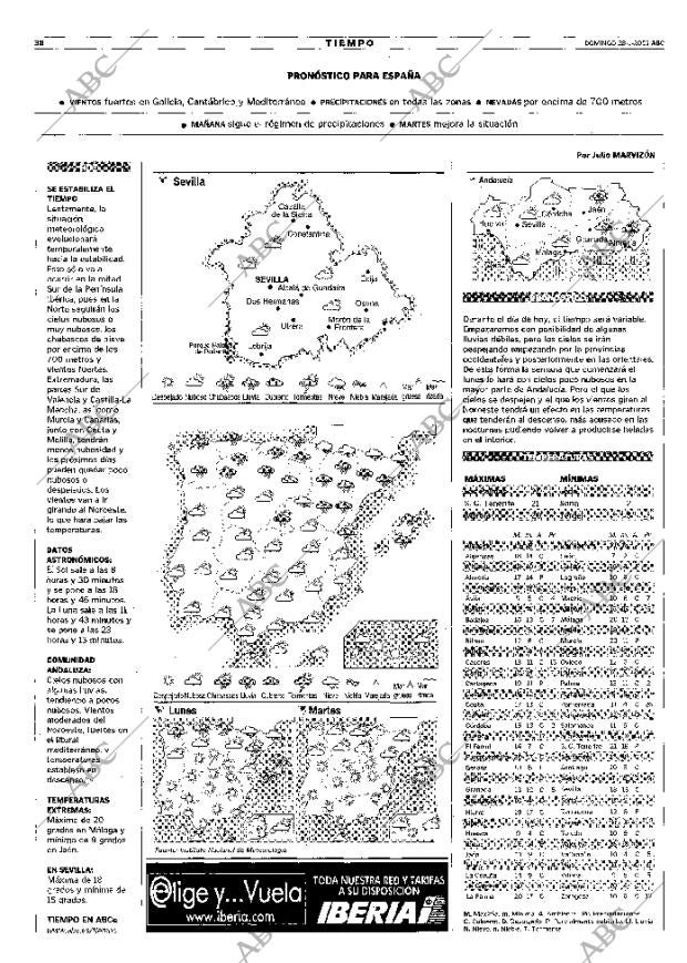 ABC SEVILLA 28-01-2001 página 38