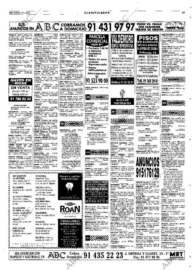 ABC MADRID 30-01-2001 página 115