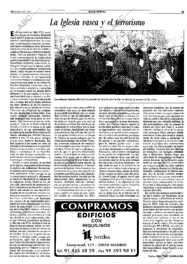 ABC MADRID 30-01-2001 página 19